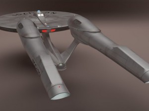 uss enterprise ncc1701 3D 모델