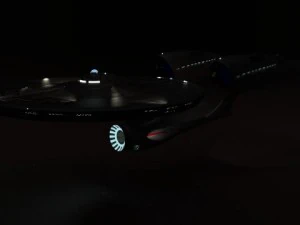 uss enterprise ncc1701 3D Model