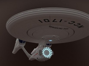 uss enterprise ncc1701 3D 모델