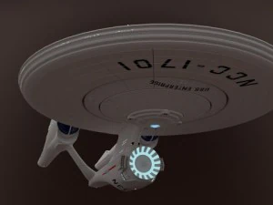 uss enterprise ncc1701 3D Model