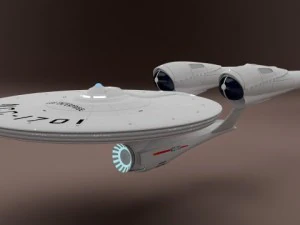 uss enterprise ncc1701 3D Model