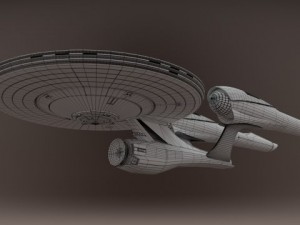 uss enterprise ncc1701 3D 모델