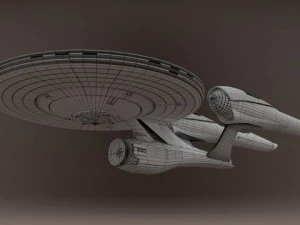 uss enterprise ncc1701 3D Model