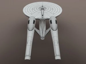 uss enterprise ncc1701 3D Model