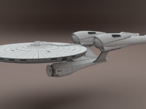 uss enterprise ncc1701 3D 모델