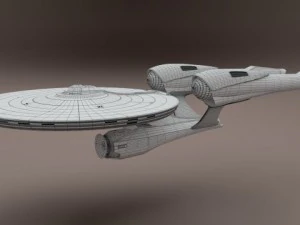uss enterprise ncc1701 3D Model