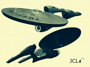 uss enterprise ncc1701 3D Model