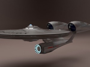 uss enterprise ncc1701 3D 모델