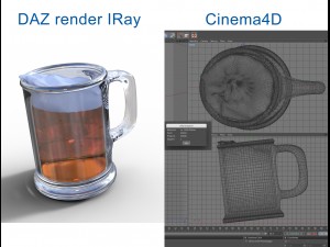 big beer mug 3D 모델
