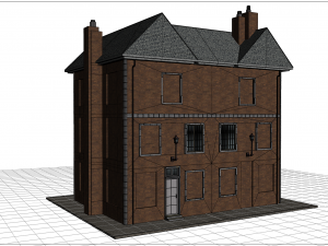 19 th house 1 3D 模型