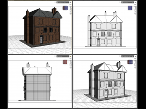 19 th house 1 3D 模型