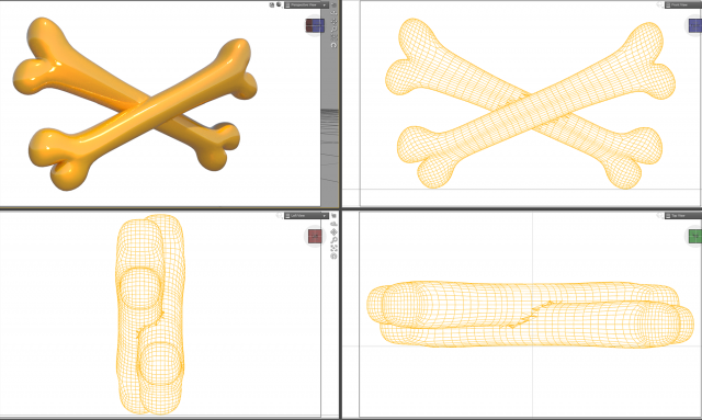 bf tibie Model 3D .c4d .max .obj .3ds .fbx .stl .blend 