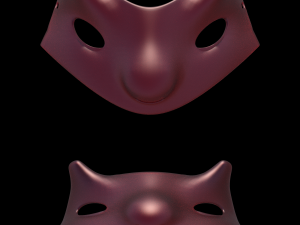 carnival mask 2 3D Model