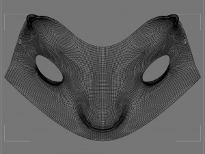 carnival mask 2 3D Model