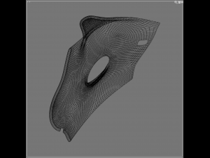 carnival mask 2 3D Model