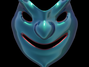 carnival mask 1 3D Model