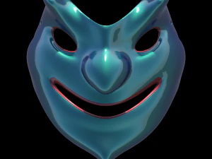 carnival mask 1 3D Model