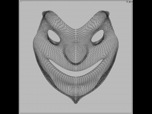 carnival mask 1 3D Model