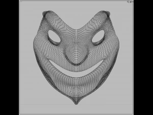 carnival mask 1 3D Model