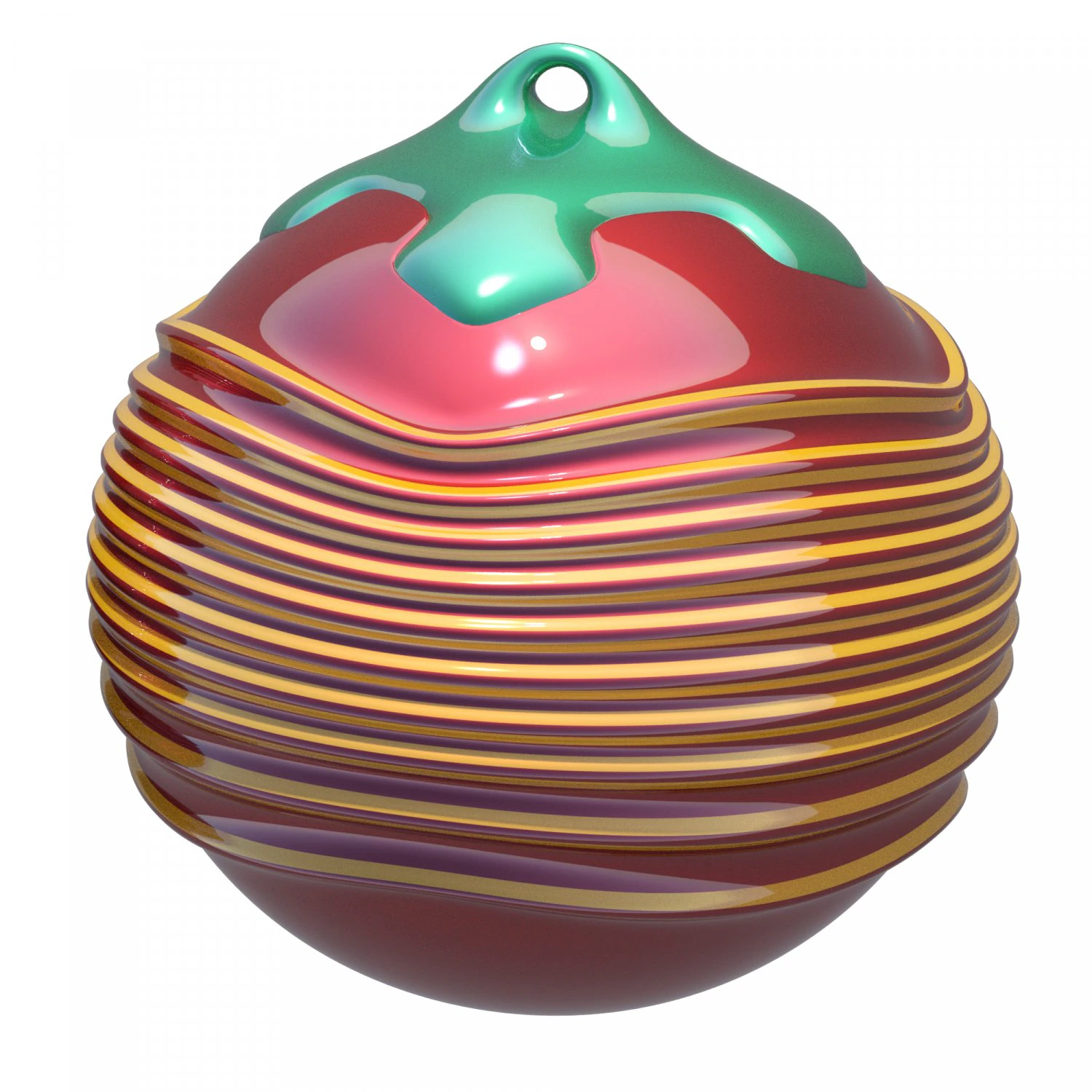 christmasball1 3D Model .c4d .max .obj .3ds .fbx .stl .blend 