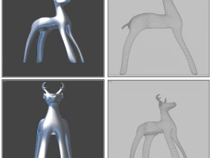 deer 2020 3D Model