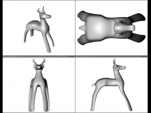 deer 2020 3D Model
