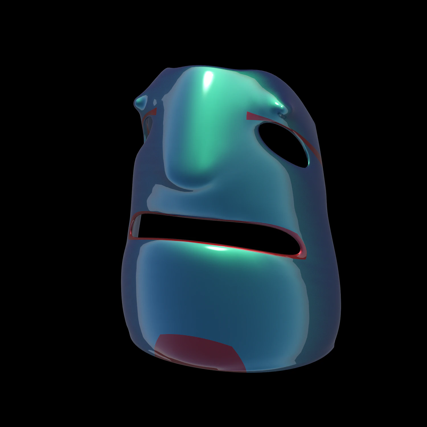 carnival mask 3 3D Model .c4d .max .obj .3ds .fbx .stl .blend 