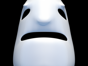 carnival mask 3 Modèle 3D