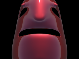 carnival mask 3 Modèle 3D