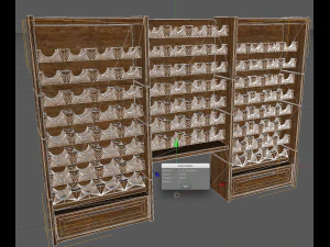 winecellarwood2 3D Model