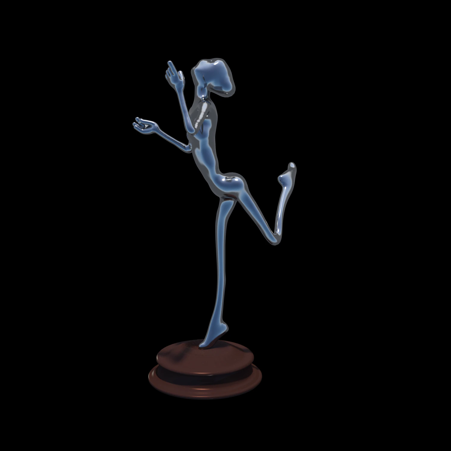 woman01dancing 3D Model .c4d .max .obj .3ds .fbx .stl .blend