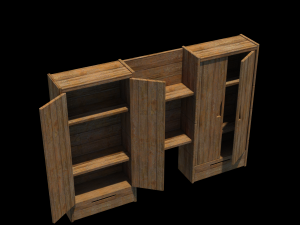 cellar wood 1 Model 3D