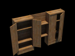 cellar wood 1 3D Model