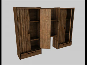 cellar wood 1 3D Model