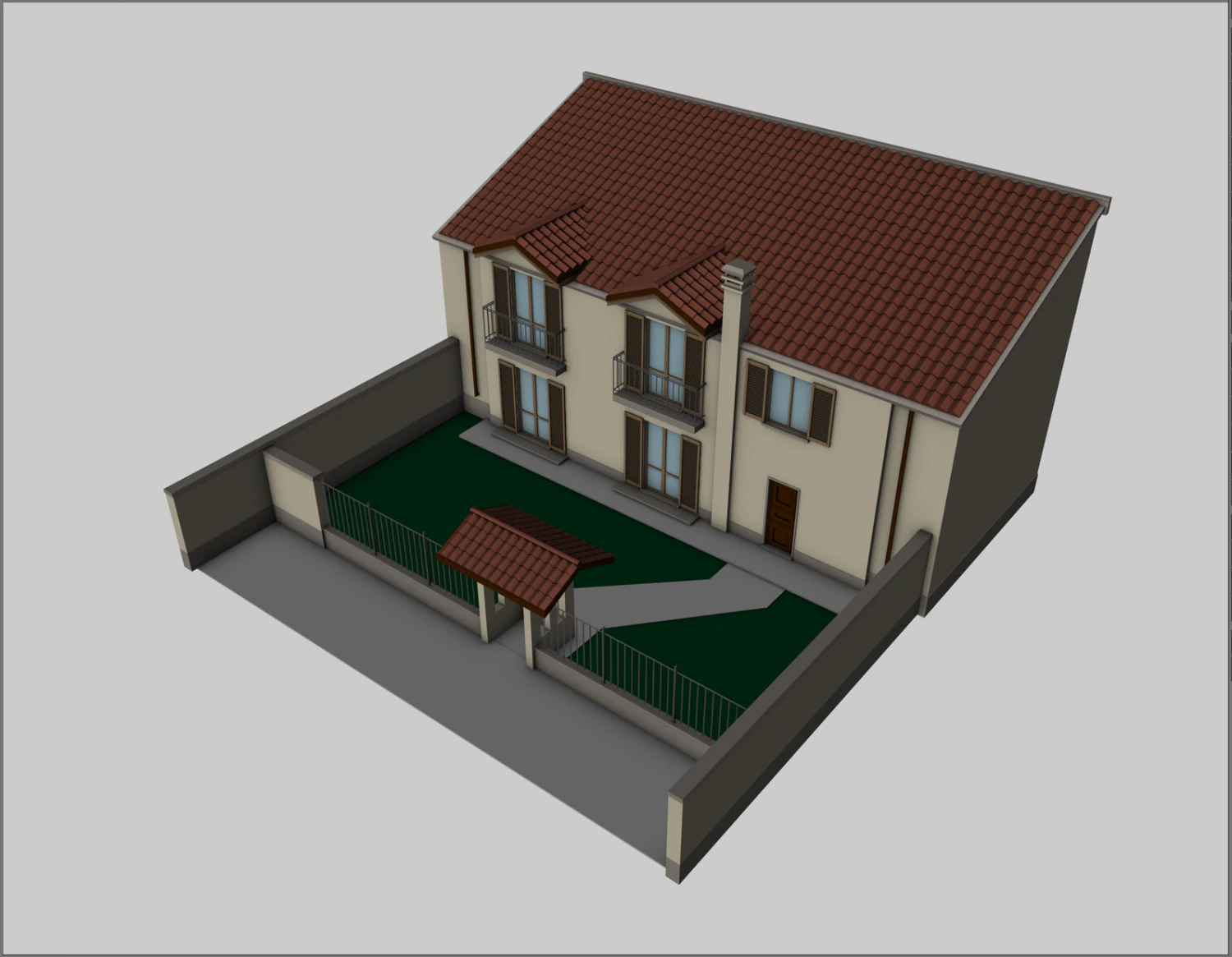 homegarrett 3D Model .c4d .max .obj .3ds .fbx .stl .blend 
