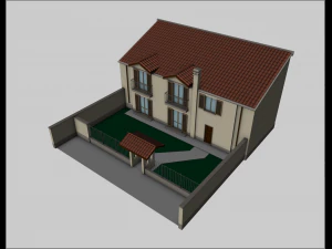 ホームギャレット 3Dモデル