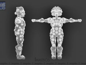 Monster01 2020 3D 모델