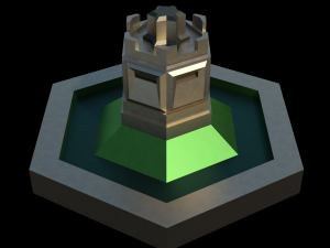 CastleTower2HP 3D Model