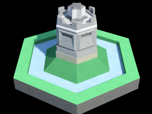 CastleTower2HP 3D 모델