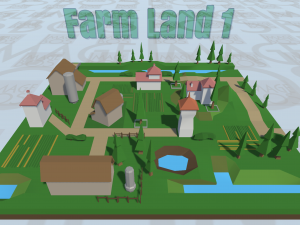 Farm Land 1 3D Модель