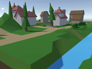 Farm Land 1 3D Model