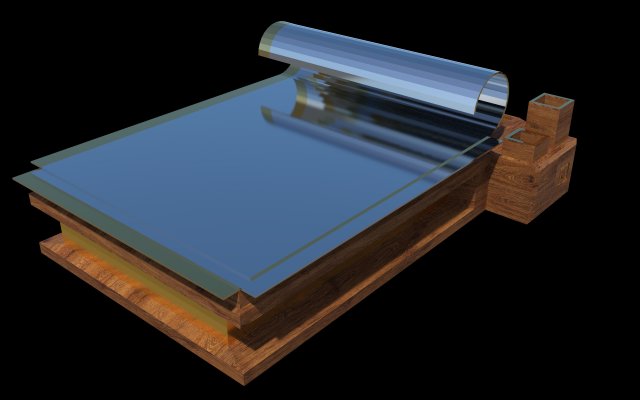 Luxury Pen Holder BF 3D Model .c4d .max .obj .3ds .fbx .stl .blend 