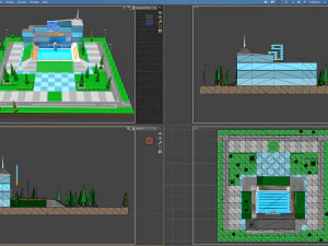 Public Pool 1 3D Model