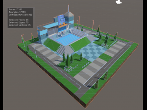 Public Pool 1 Modèle 3D