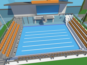Public Pool 1 Modèle 3D