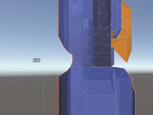 Low poly stylized Blue owl 3D Print Model
