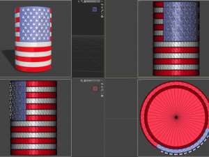 US Cylinder Frag Model Cetak 3D