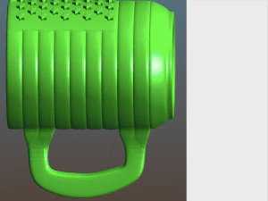 Beer Mug with spout 3D Print Model
