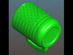 Beer Mug with spout 3D Print Model