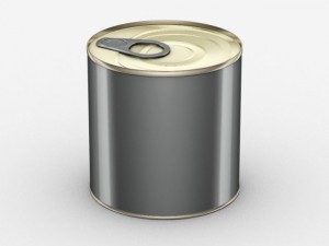 cans for food 400g 3Dモデル